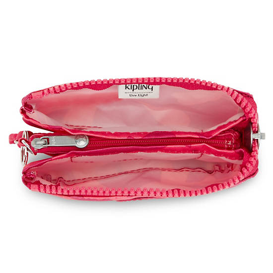 Sacs Kipling Creativity Small Printed Pouch Rouge | FR 1097LI